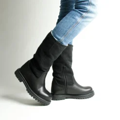 Mia Hemp Black Boot