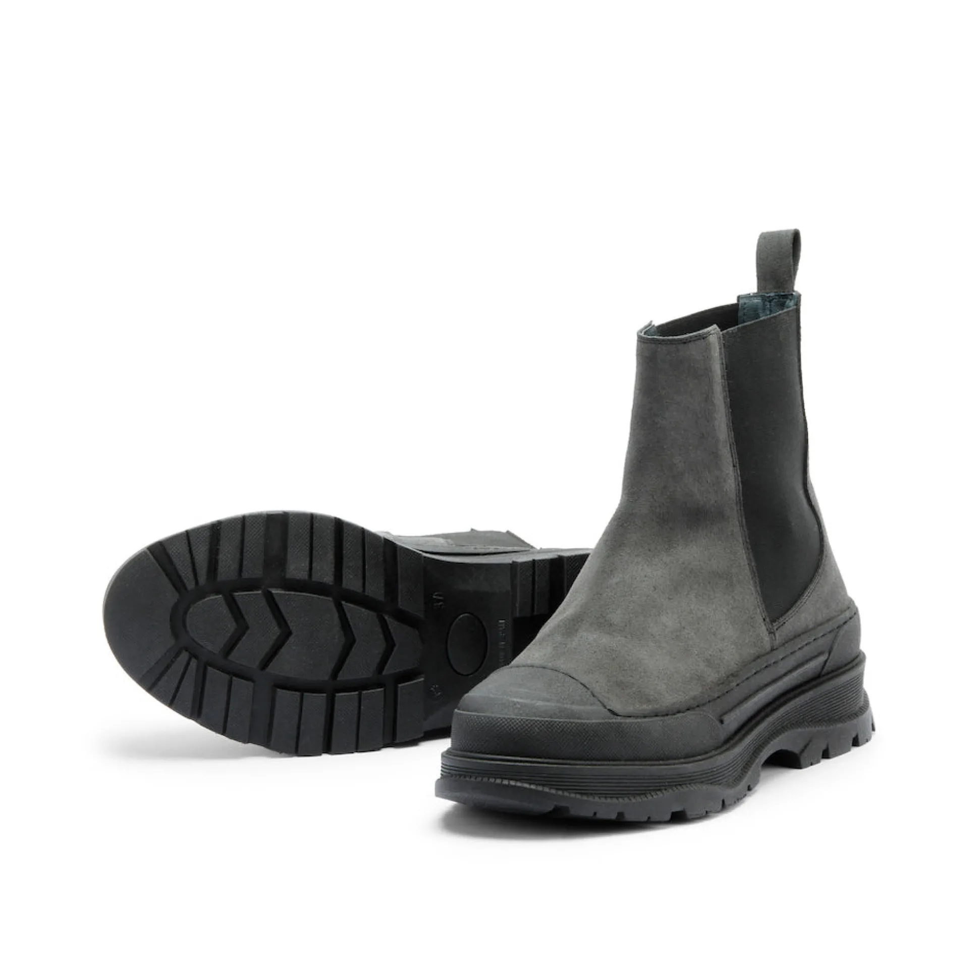 Nea Grey Chelsea Boot