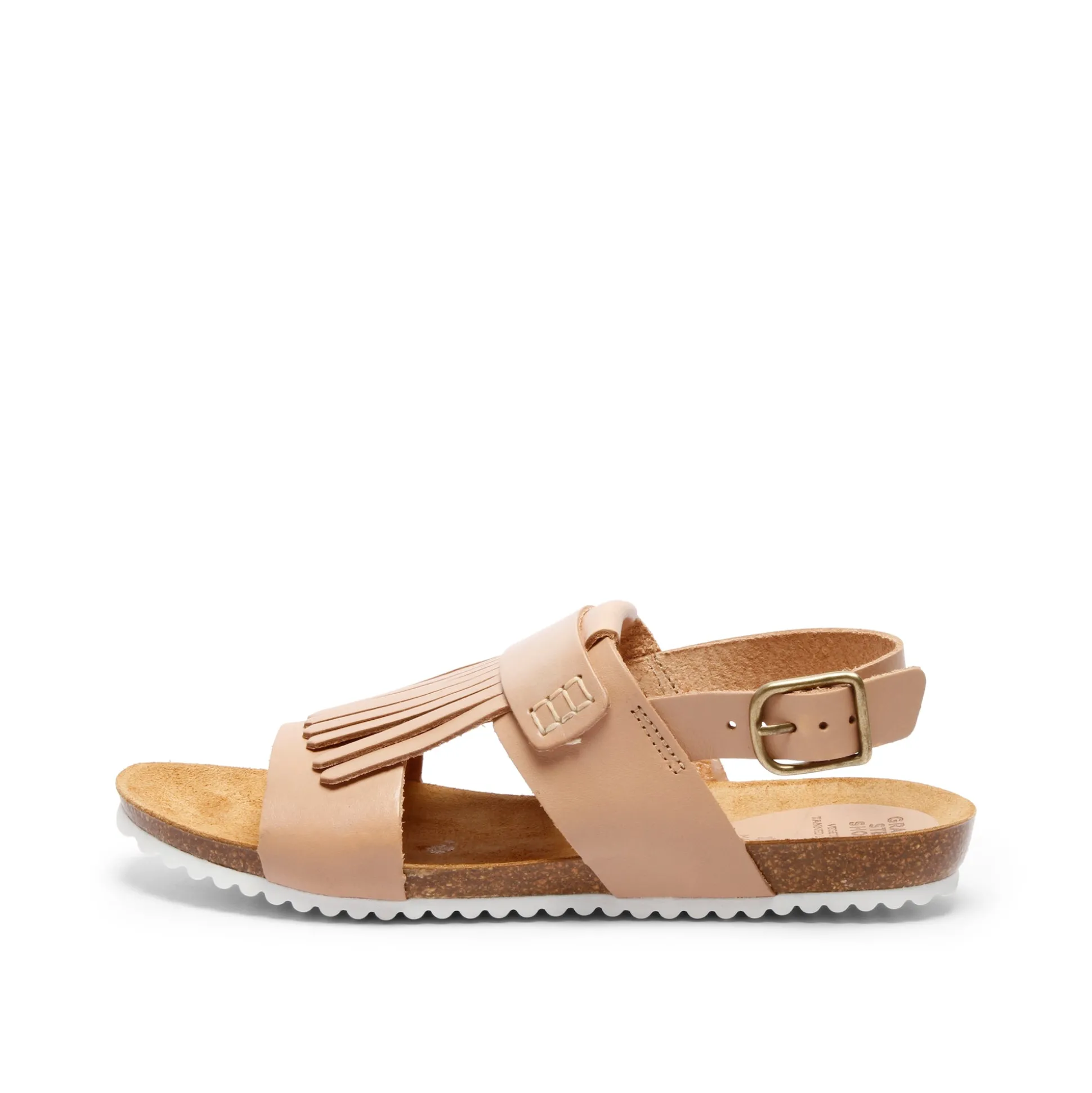 Nune Leather Sandal Beig
