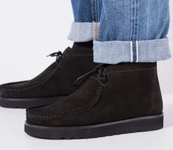 Quinn Black Wallabee Bootie