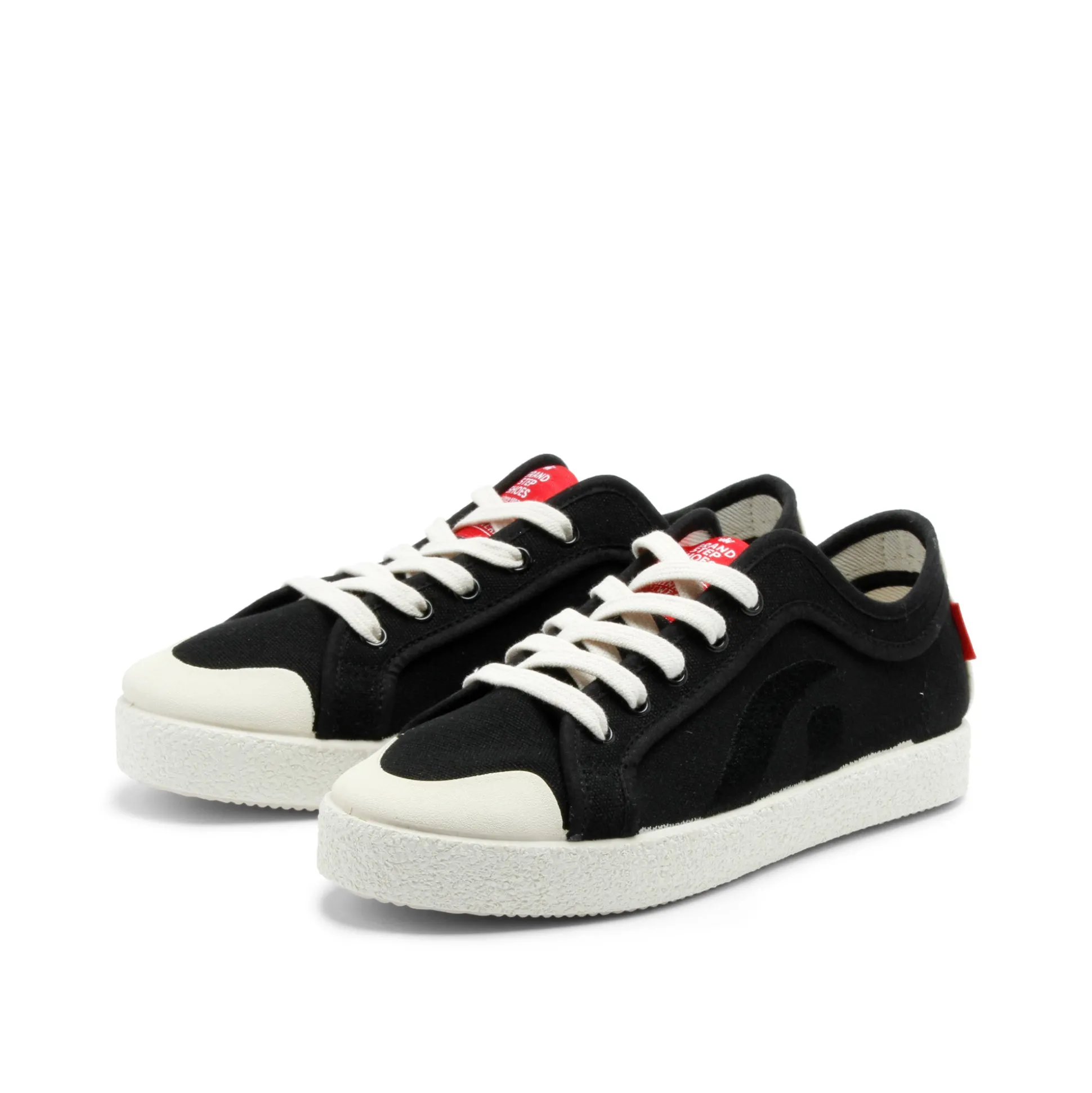 Riley Organic Sneaker Black