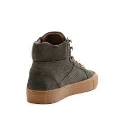 Sally Suede Grey High Top Sneaker