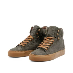 Sally Suede Grey High Top Sneaker