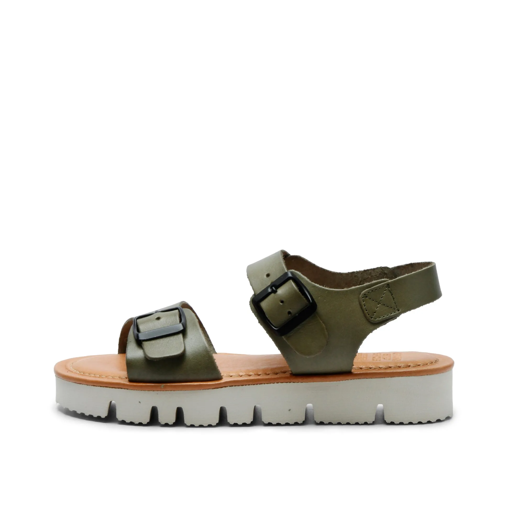 Sam Leather Sandal Olive
