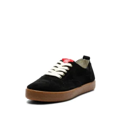 Sasha Black Suede Sneaker