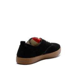 Sasha Black Suede Sneaker