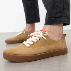 Sasha Camel Suede Sneaker