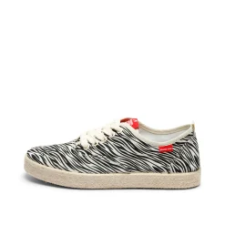 Sasha Recycled Sneaker Zebra