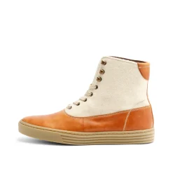 Scott Cognac Leather Boot