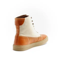 Scott Cognac Leather Boot