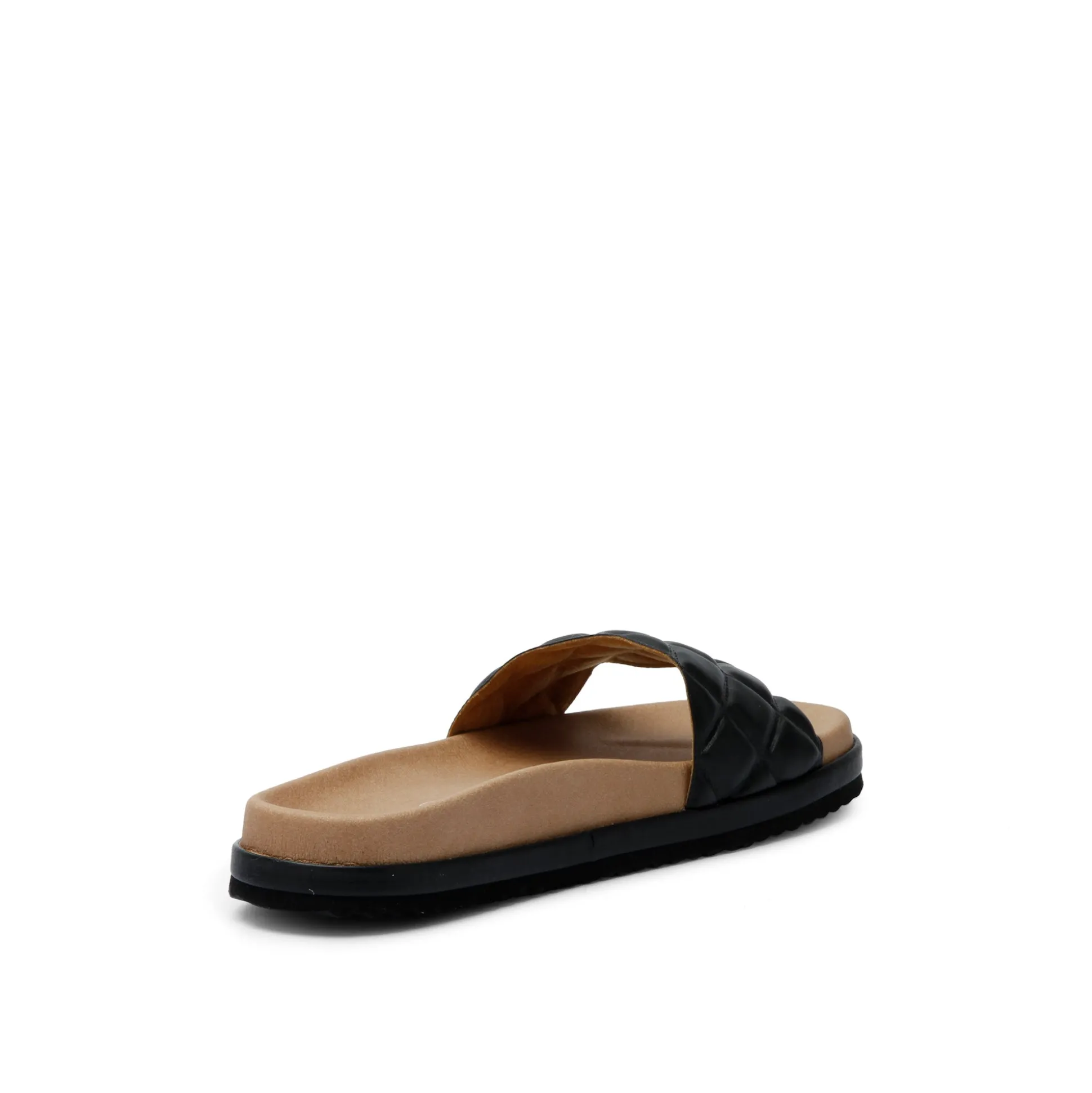 Silja Black Corn Slipon Sandal