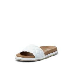 Silja White Corn Slipon Sandal