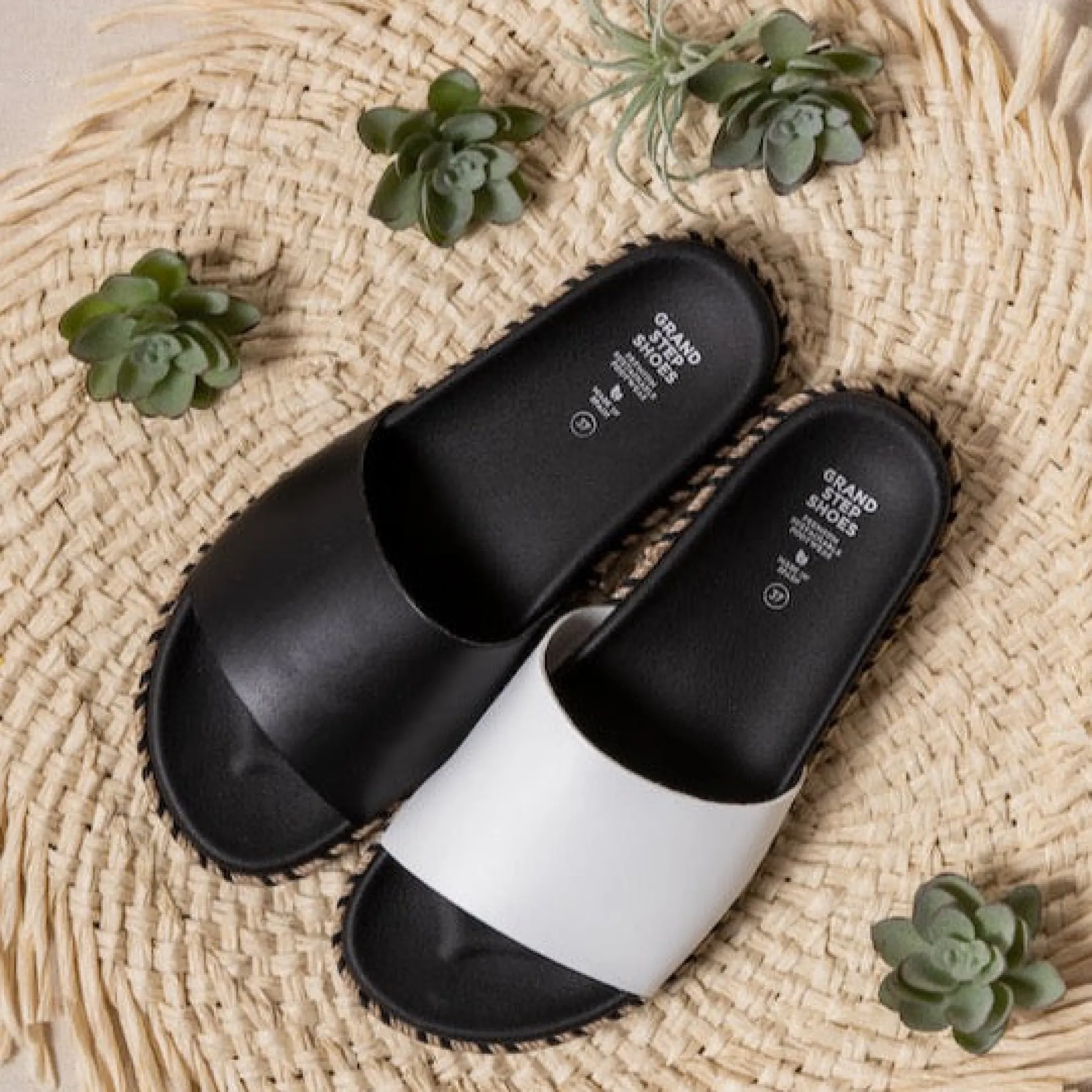 Sina White Corn Slipon Sandal