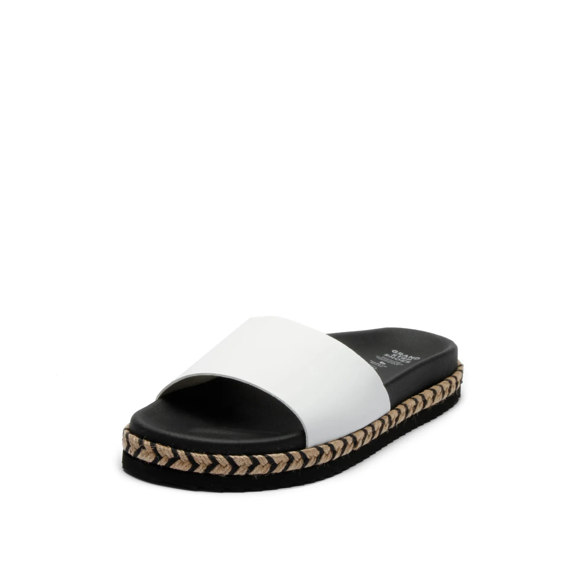 Sina White Corn Slipon Sandal