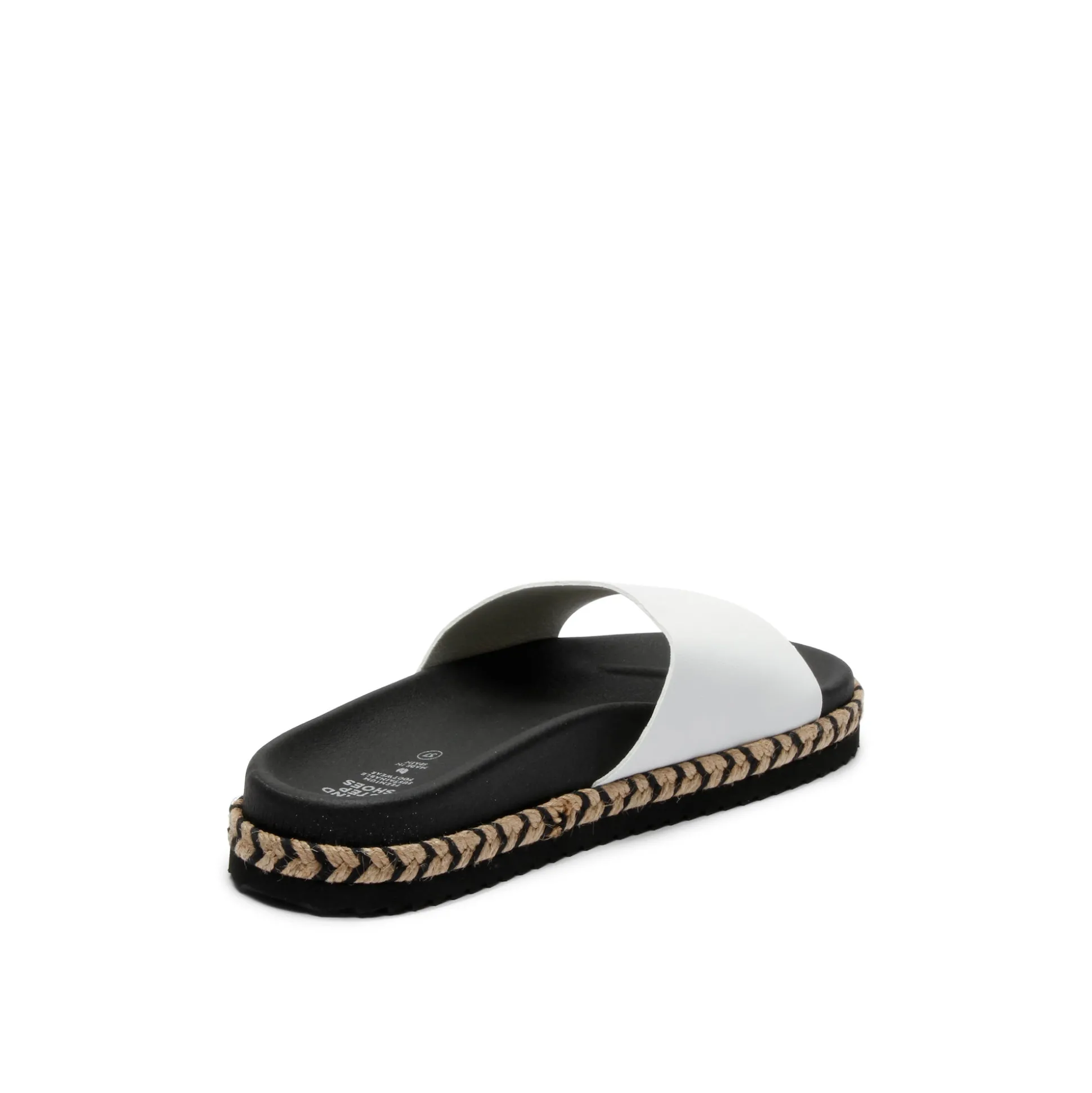 Sina White Corn Slipon Sandal
