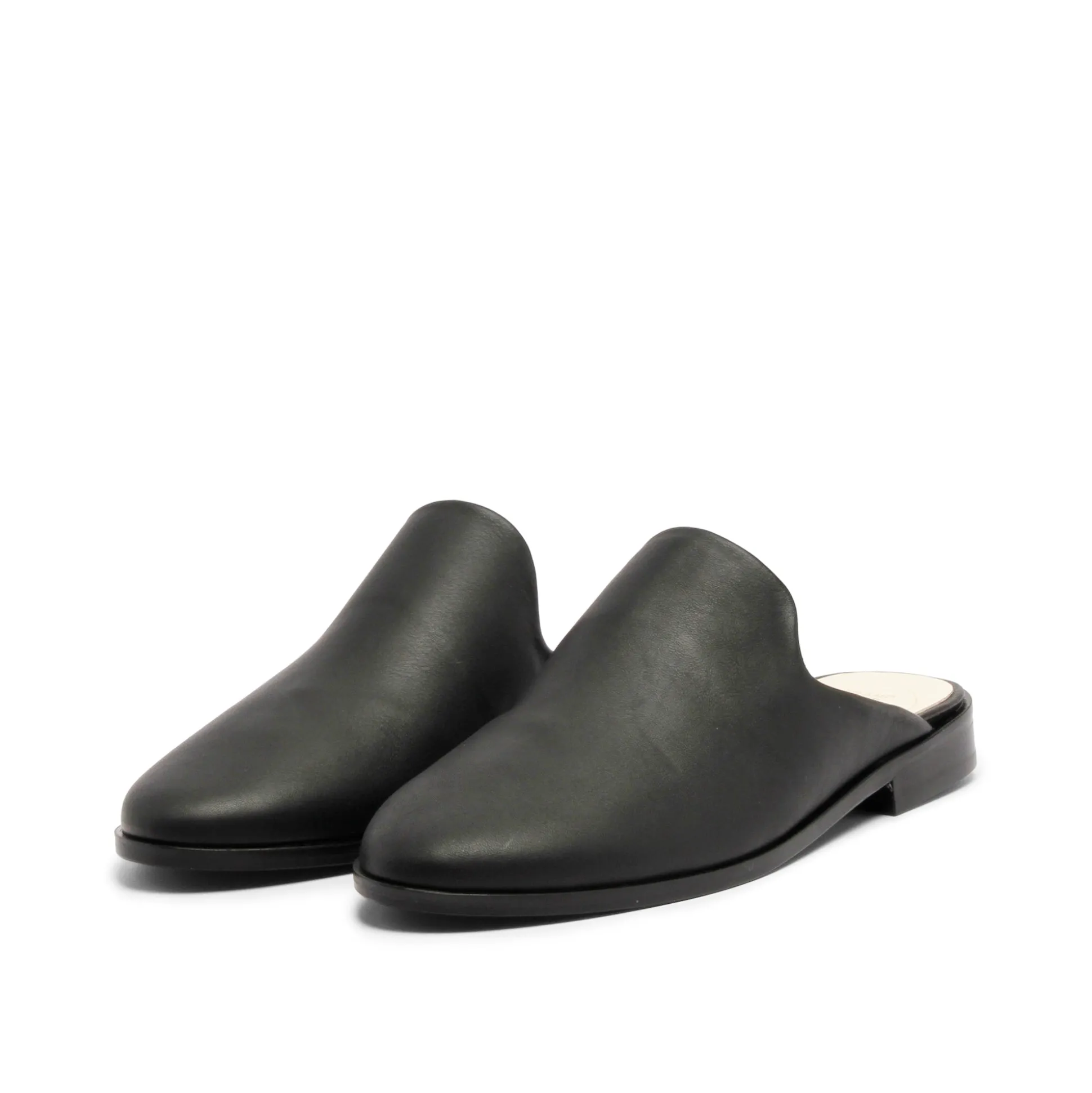 Sofia Leather Sandal Black