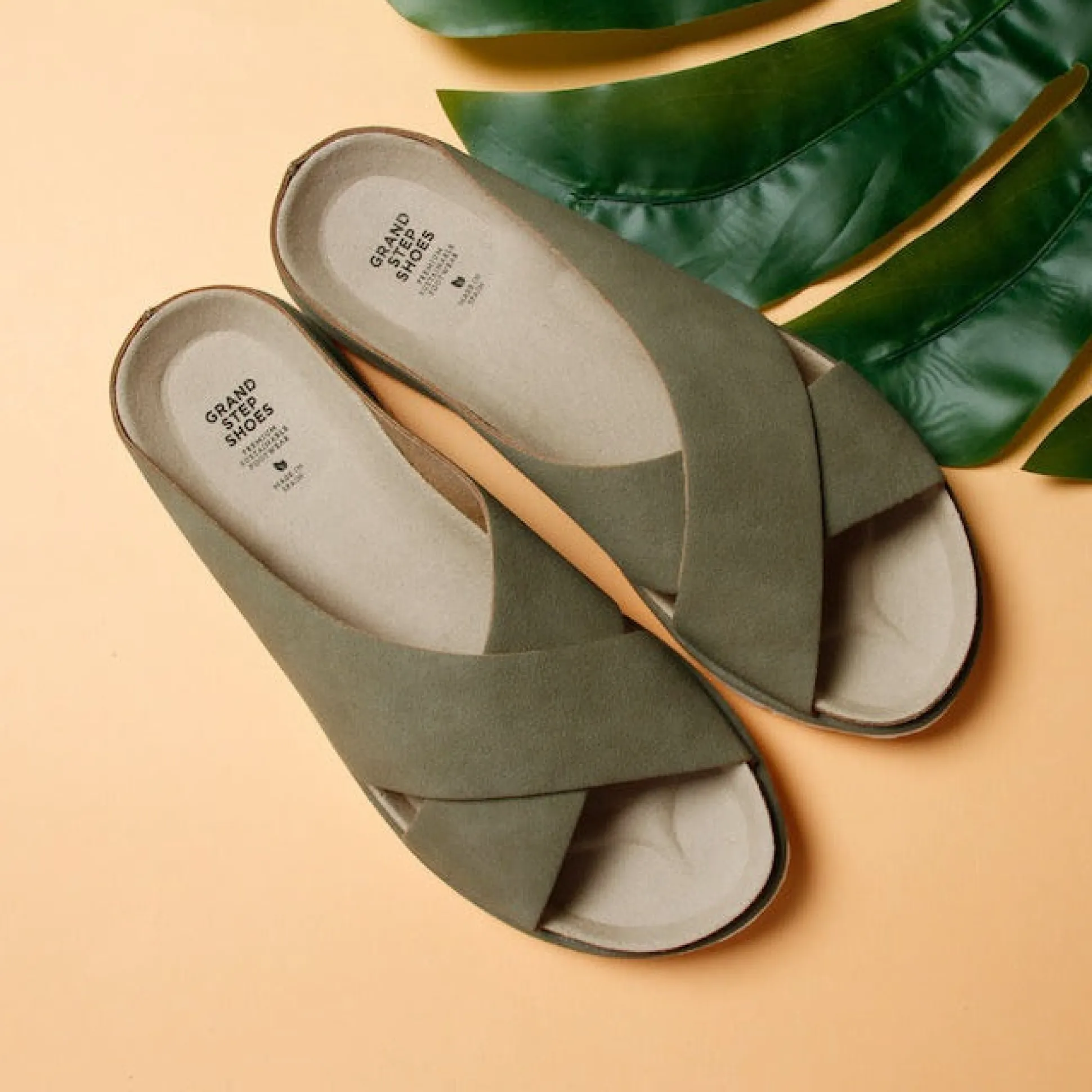 Sole Recycled Sandal Salbei