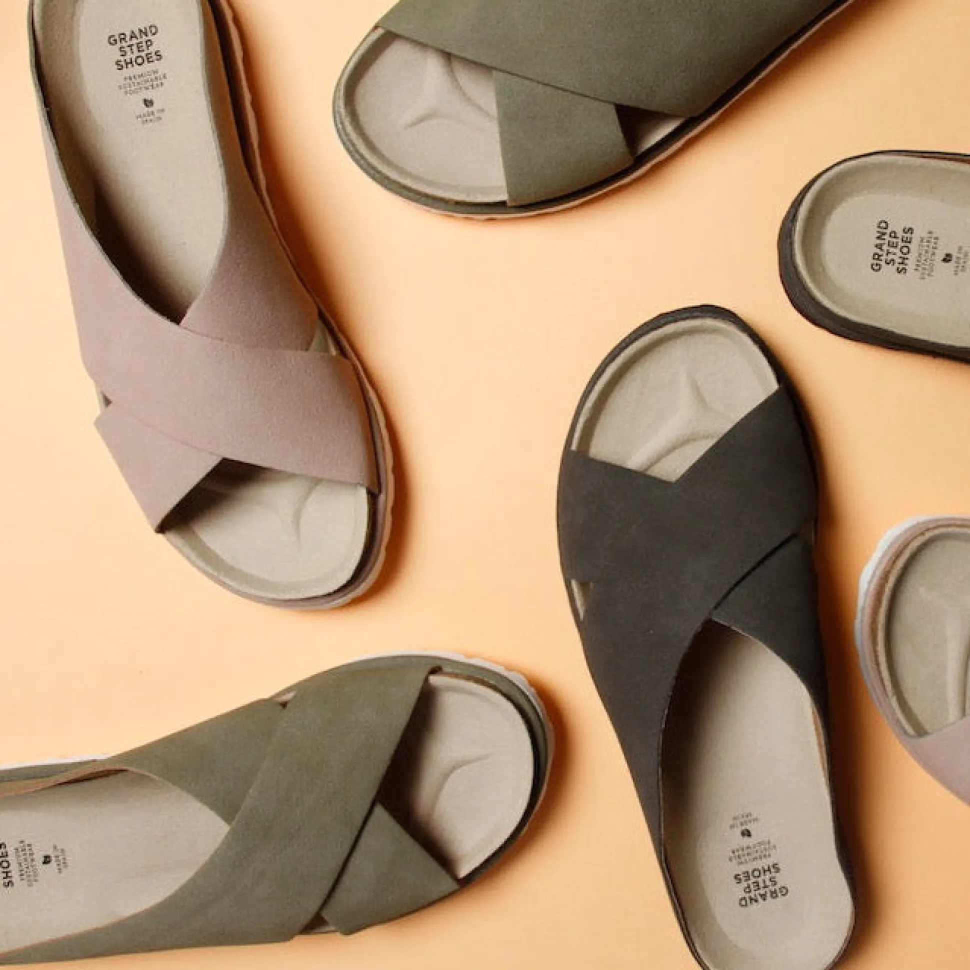 Sole Recycled Sandal Salbei