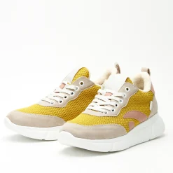 Speed Mostaza Rose Vegan Sneaker