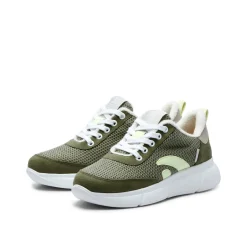 Speed Olive Neon Vegan Sneaker
