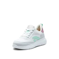 Speed Vegan Sneaker White Neon