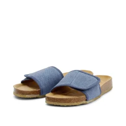 Sunny Hemp Indigo Slipon Sandal