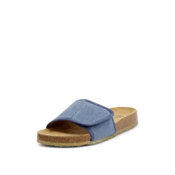 Sunny Hemp Indigo Slipon Sandal