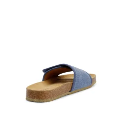 Sunny Hemp Indigo Slipon Sandal