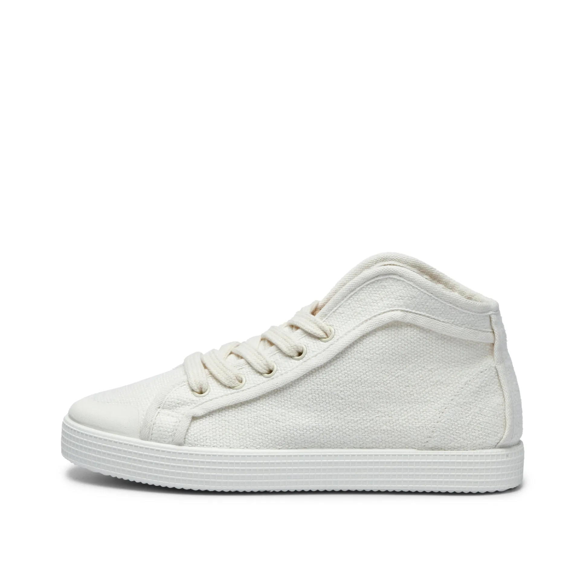 Taylor Hemp Sneaker White