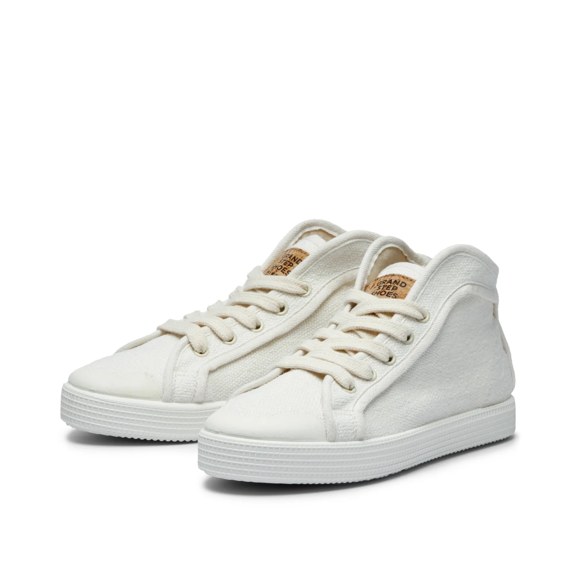 Taylor Hemp Sneaker White