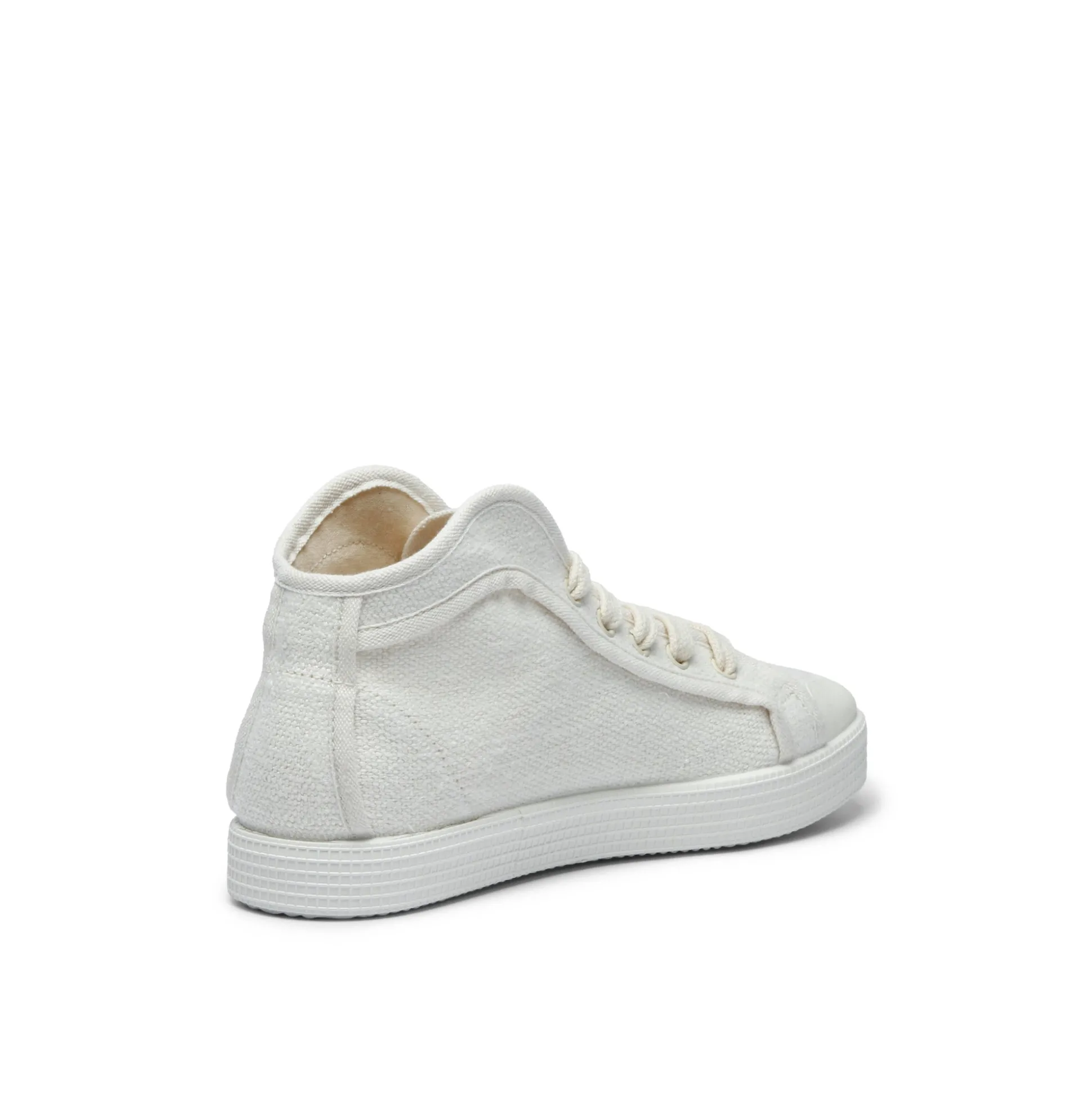 Taylor Hemp Sneaker White