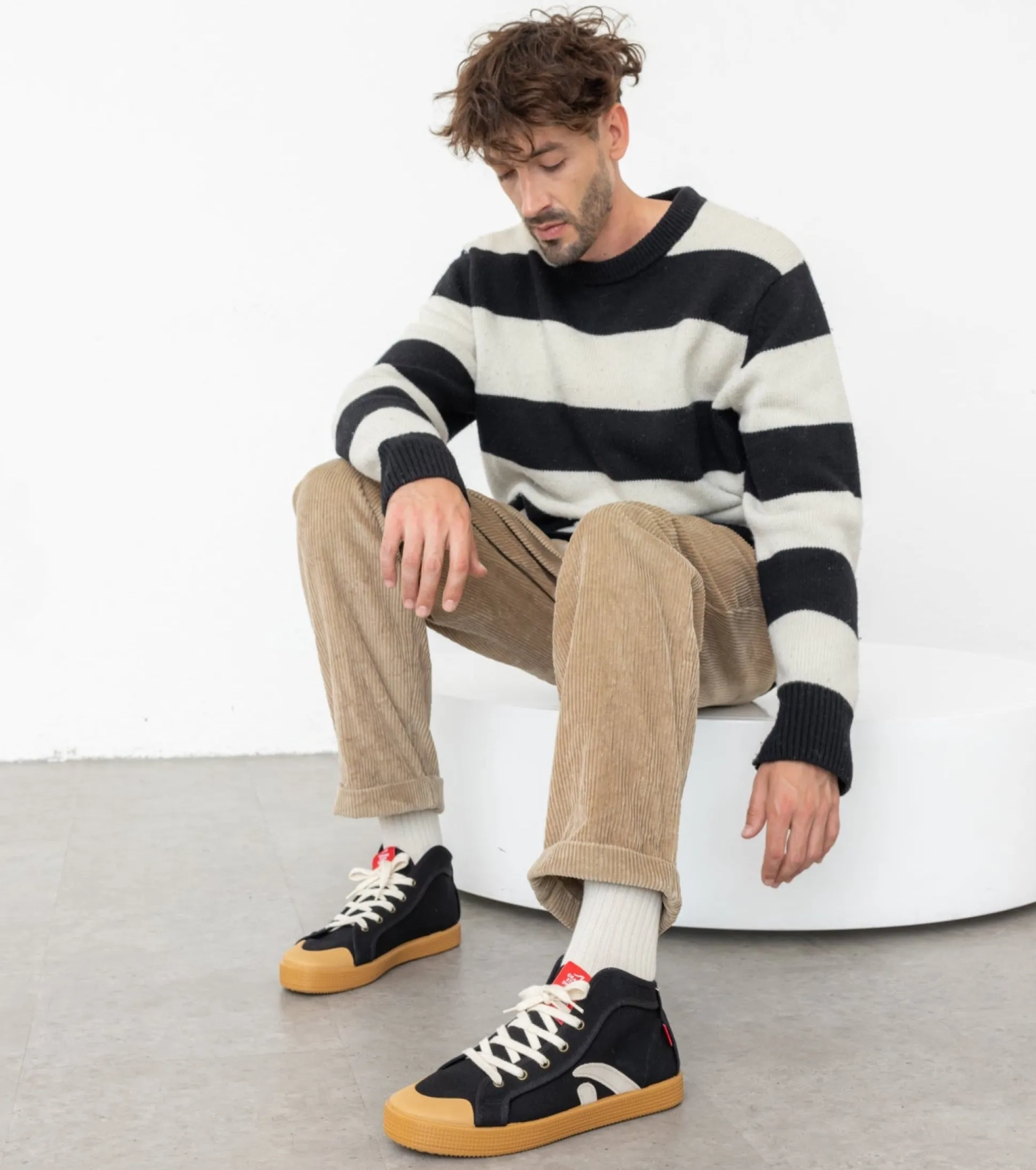 Taylor Organic Sneaker Black