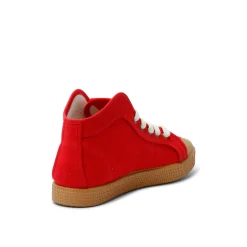Taylor Organic Sneaker Red Washed