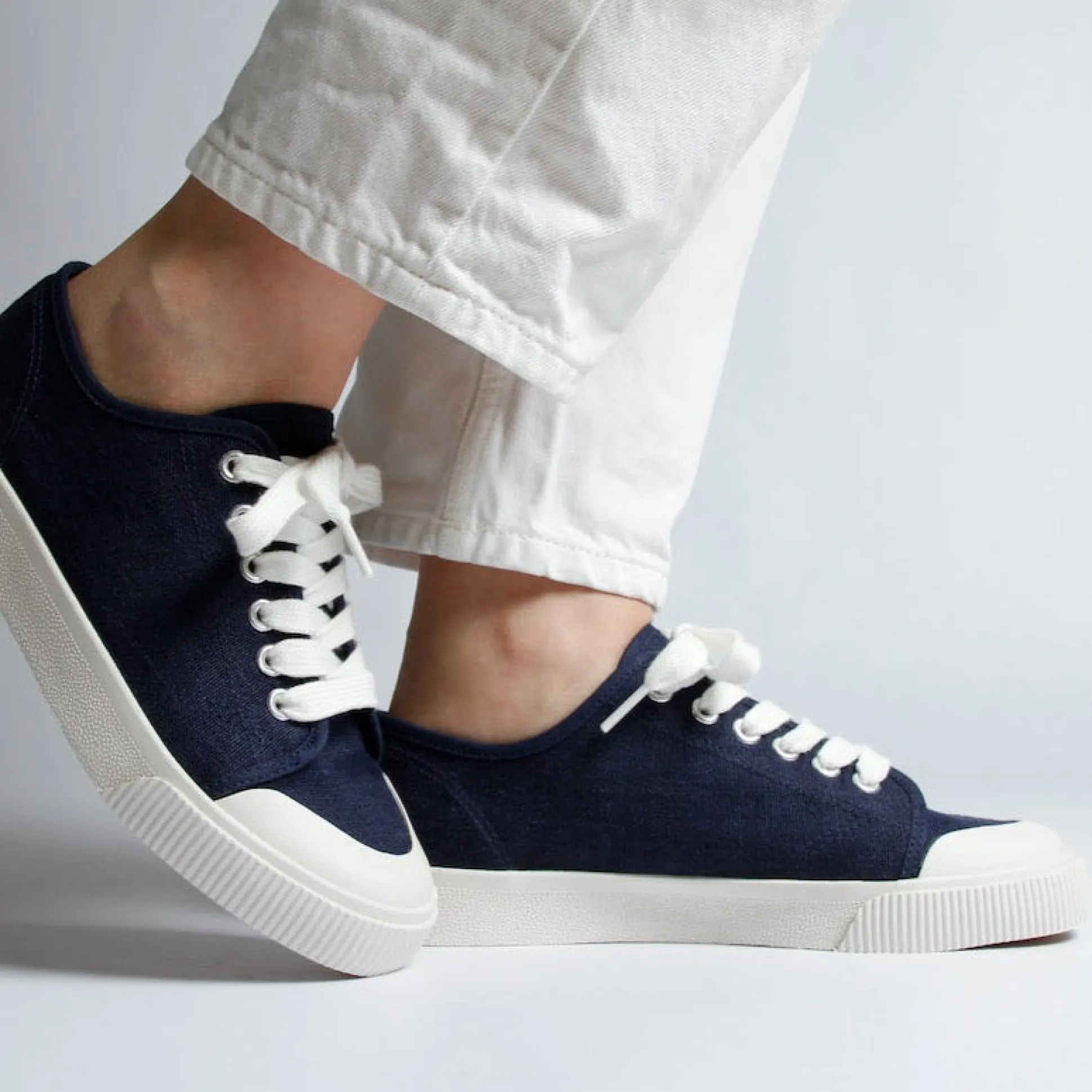 Trudy Hemp Sneaker Navy