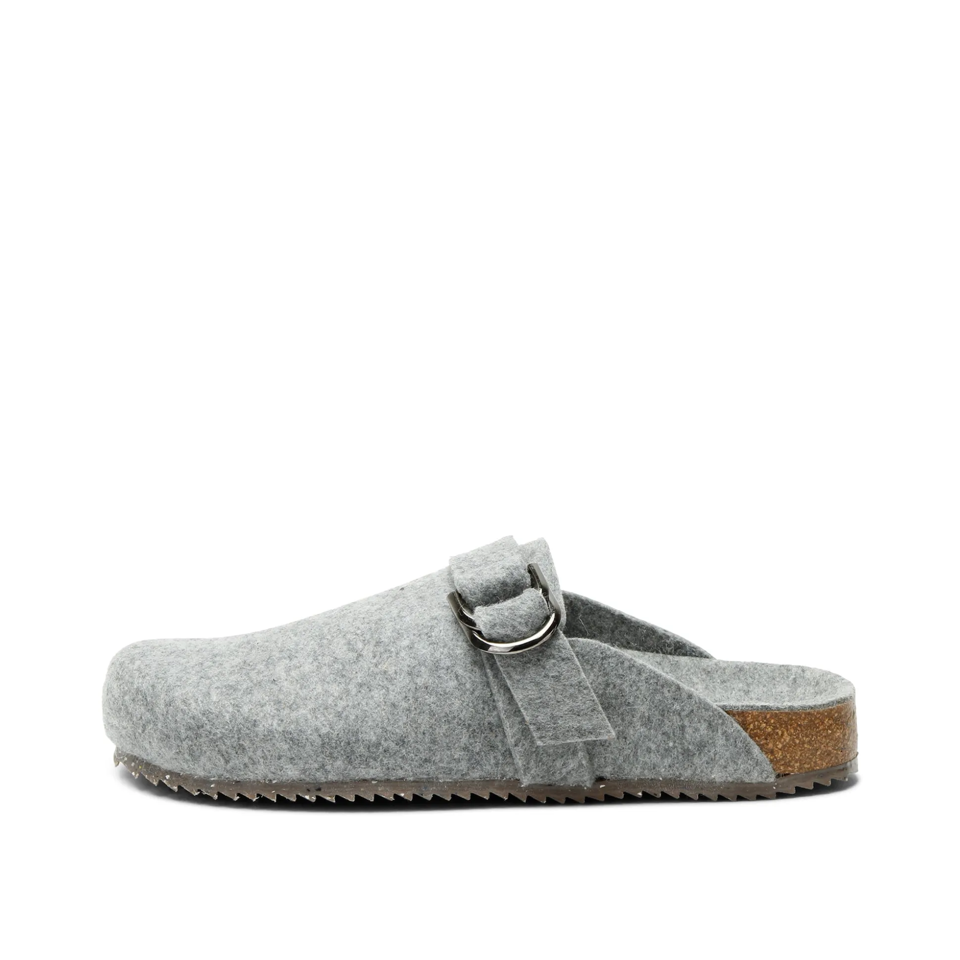 Uden Grey Wool Clog