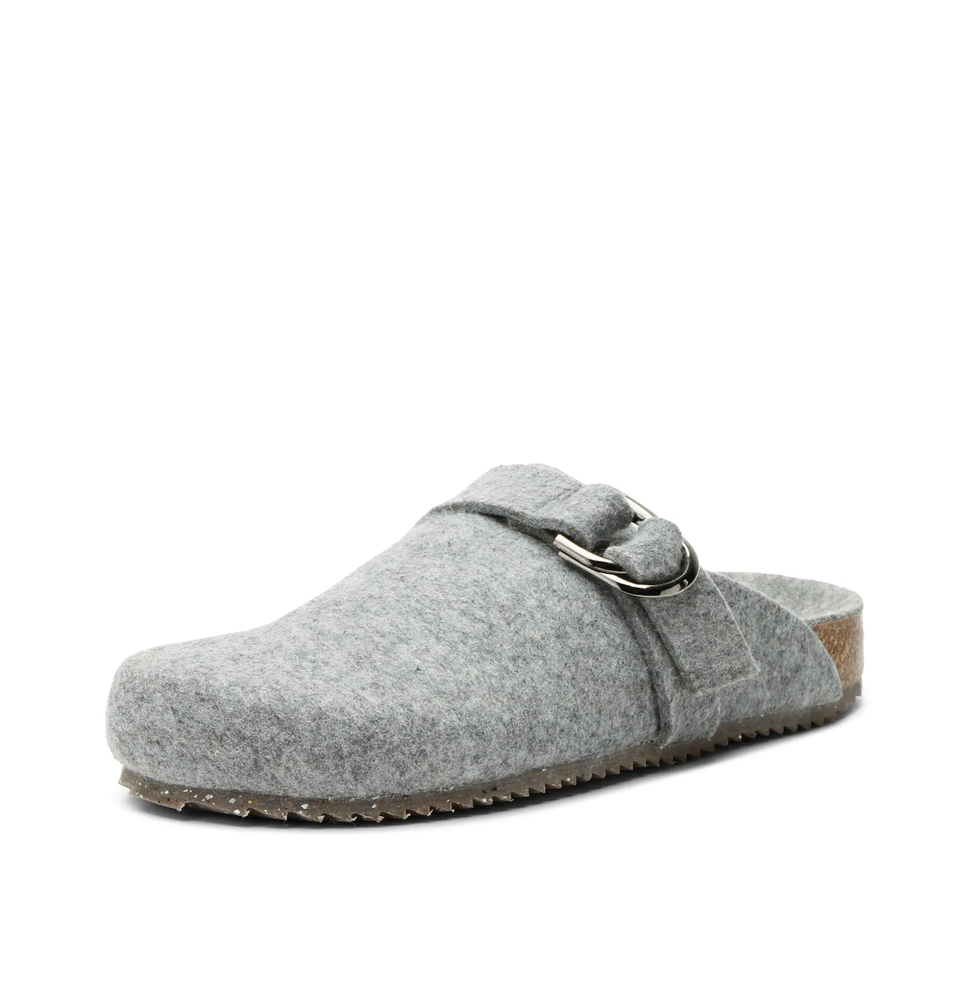 Uden Grey Wool Clog