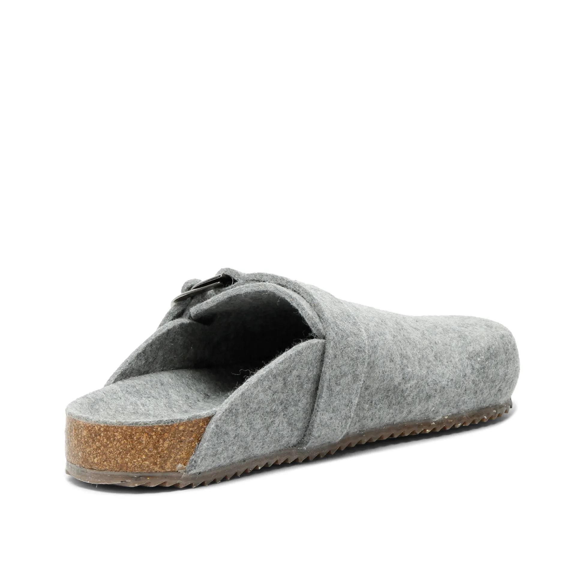 Uden Grey Wool Clog