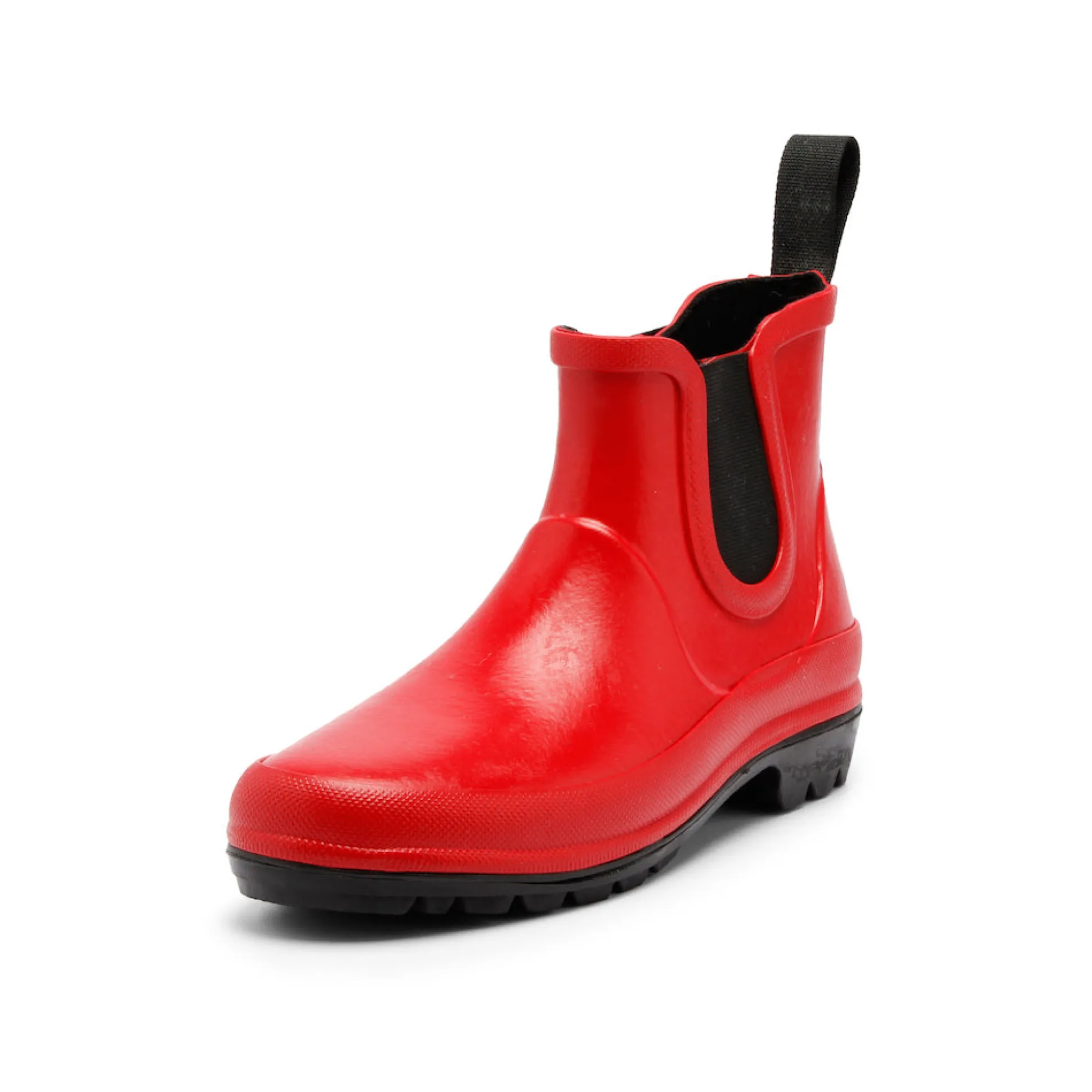 Vickie Red Rubber Boot