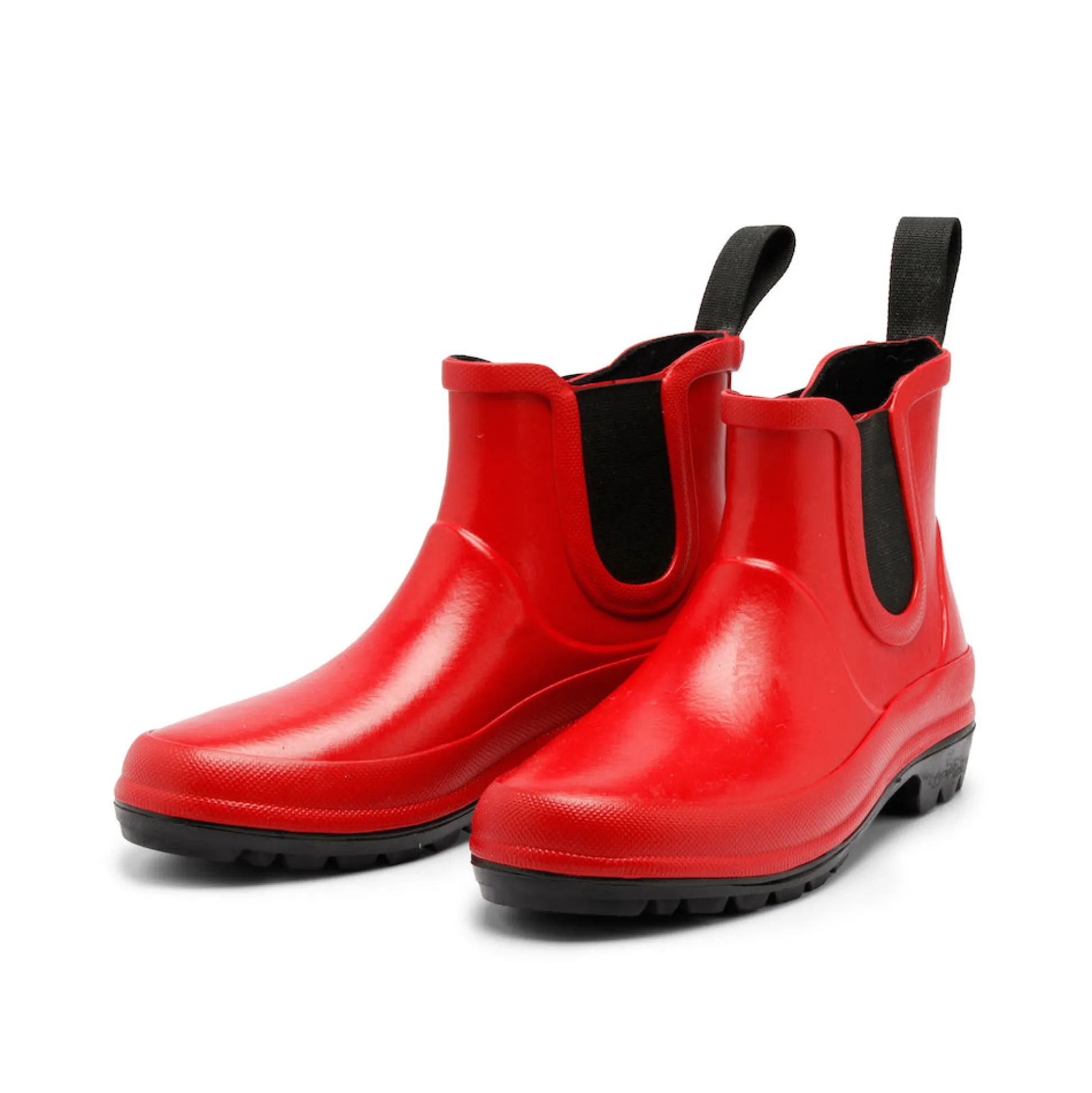 Vickie Red Rubber Boot