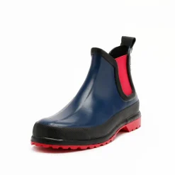 Victoria Multi Blau-Pink Rubber Boot