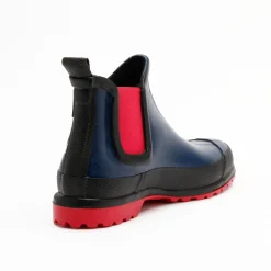 Victoria Multi Blau-Pink Rubber Boot